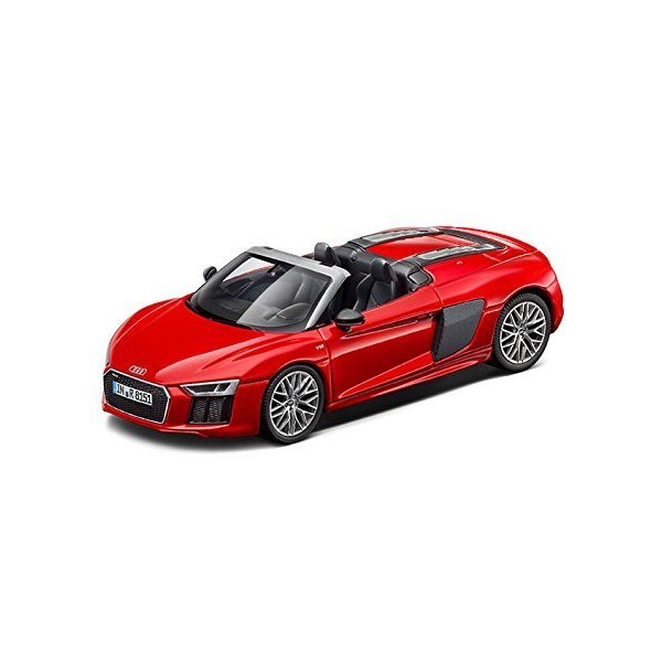 割引価格 1: Car Model R8V10Spyder Audi 18Model 並行輸入品 Red 2016Dynamite その他