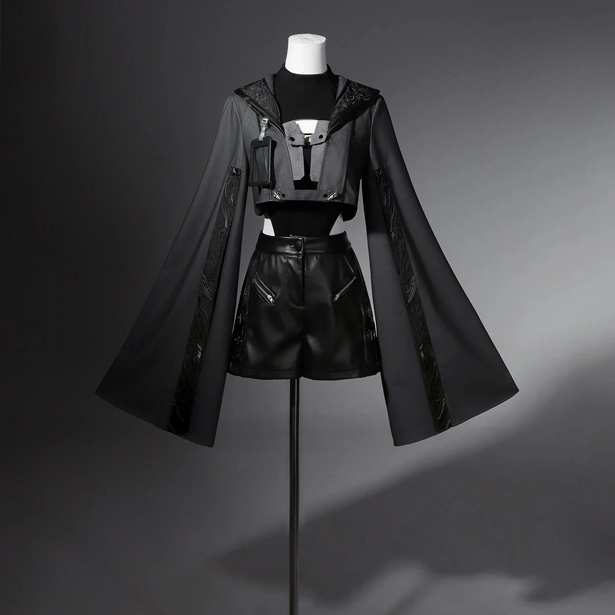 正規品デザイン黒羊研究社暗黒ゴシック騎士マントジャケットパンツセットoc