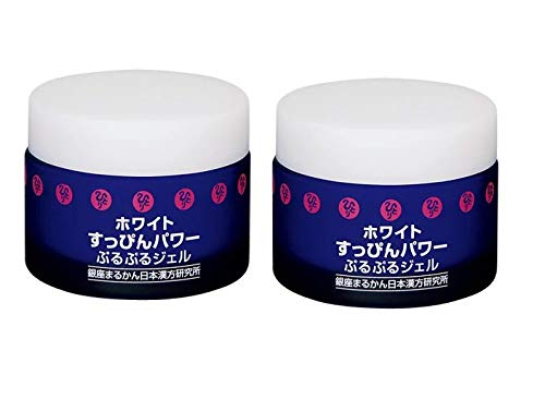 【全国送料無料】 【銀座まるかん】ホワイトすっぴんパワーぷるぷるジェル 50g×2個セット