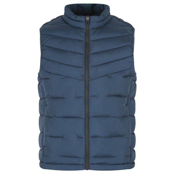 男性高密度ウェルロンハイネック軽量ベストパディング DD-VEP-K4WMV901-グリーン