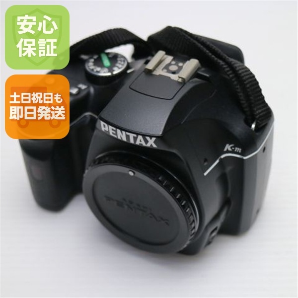 超美品 PENTAX K-m ブラック PENTAX デジタル一眼 43