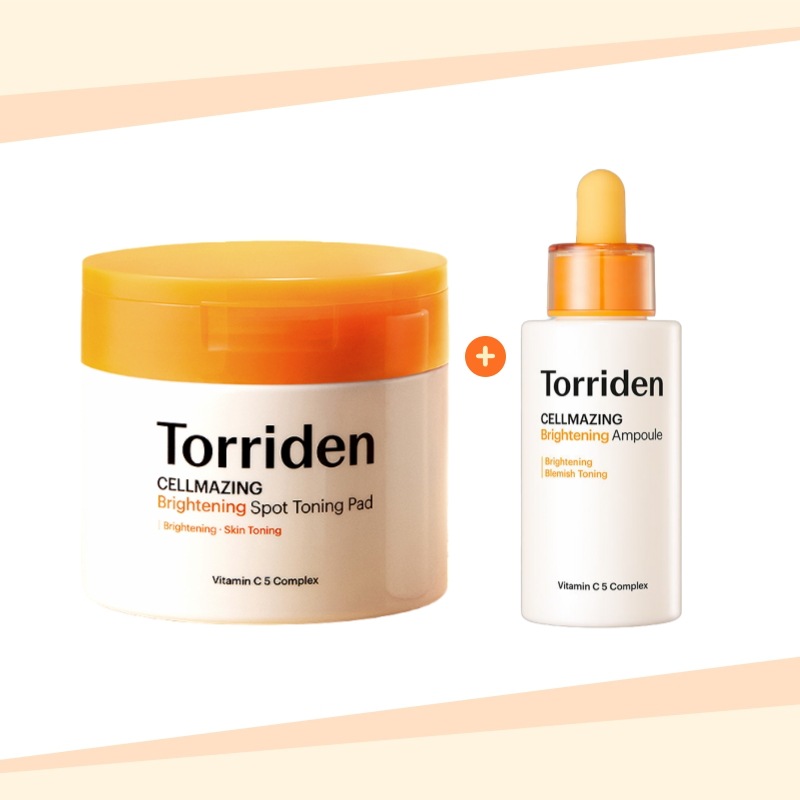 [SET] セルメイジング ビタC ブライトニング パッド 70枚 + アンプル 30ml 5,586円