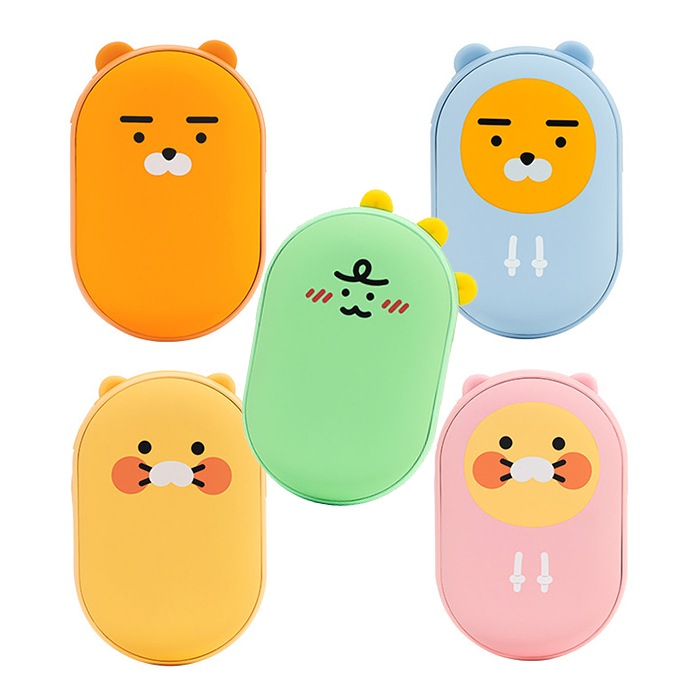 [正規品] 充電式カイロ モバイルバッテリー 5種 充電 チャージャー 5000mAh かわいい コンパクト