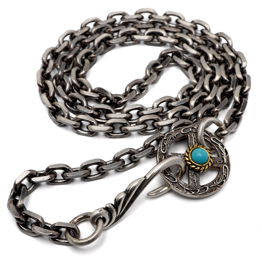 BFF S925 燻し ネックレスチェーン [bffcs002]