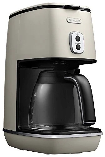 色：4)ホワイト De Longhi (デロンギ) ドリップコーヒーメーカー ディスティンタ ICM