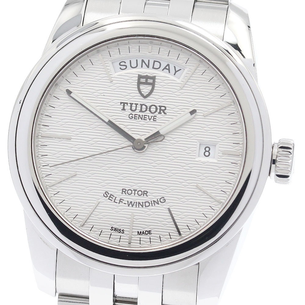 チュードル TUDOR 56000 グラマー デイトデイ 自動巻き メンズ 保証書付き_942970【中古】