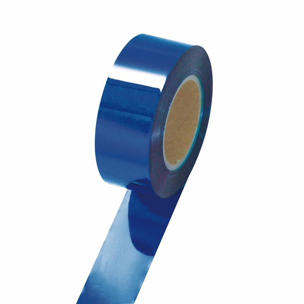 （まとめ買い）ササガワ メッキテープ 藍 50mmx200m 1個入 40-4479 [x3]