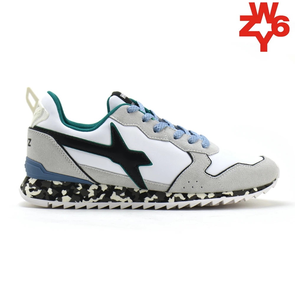 ウィズ W6YZ スニーカー メンズ ジェットエム ローカット シューズ 靴 ホワイト ブラック JET-M【2013560531n37】