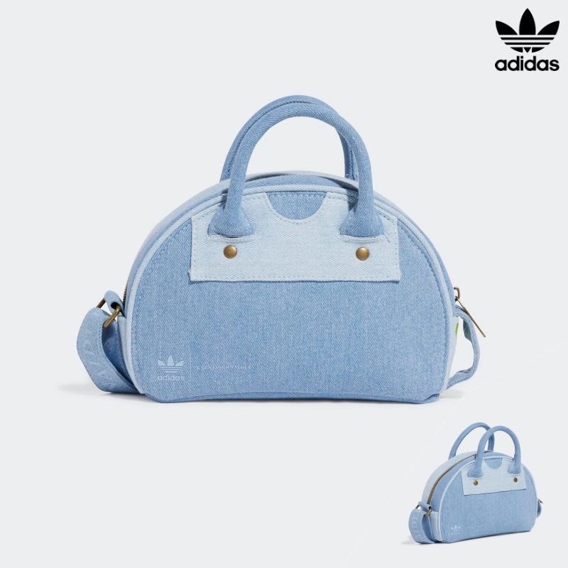 ADIDAS] KSENIASCHNAIDER ボーリングバック/ MEDIUM BLUE DENIM