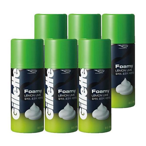 ポオミ レモンライム シェービングフォーム 175g 6個