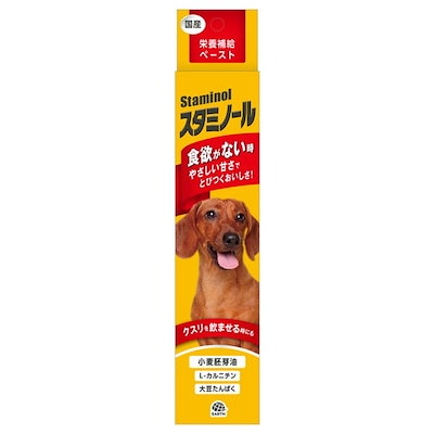 他サイト： 犬　猫　サプリ　スタミノール食欲　１００ｇ　ＣＲＣ45―40―20―00―00の商品画像