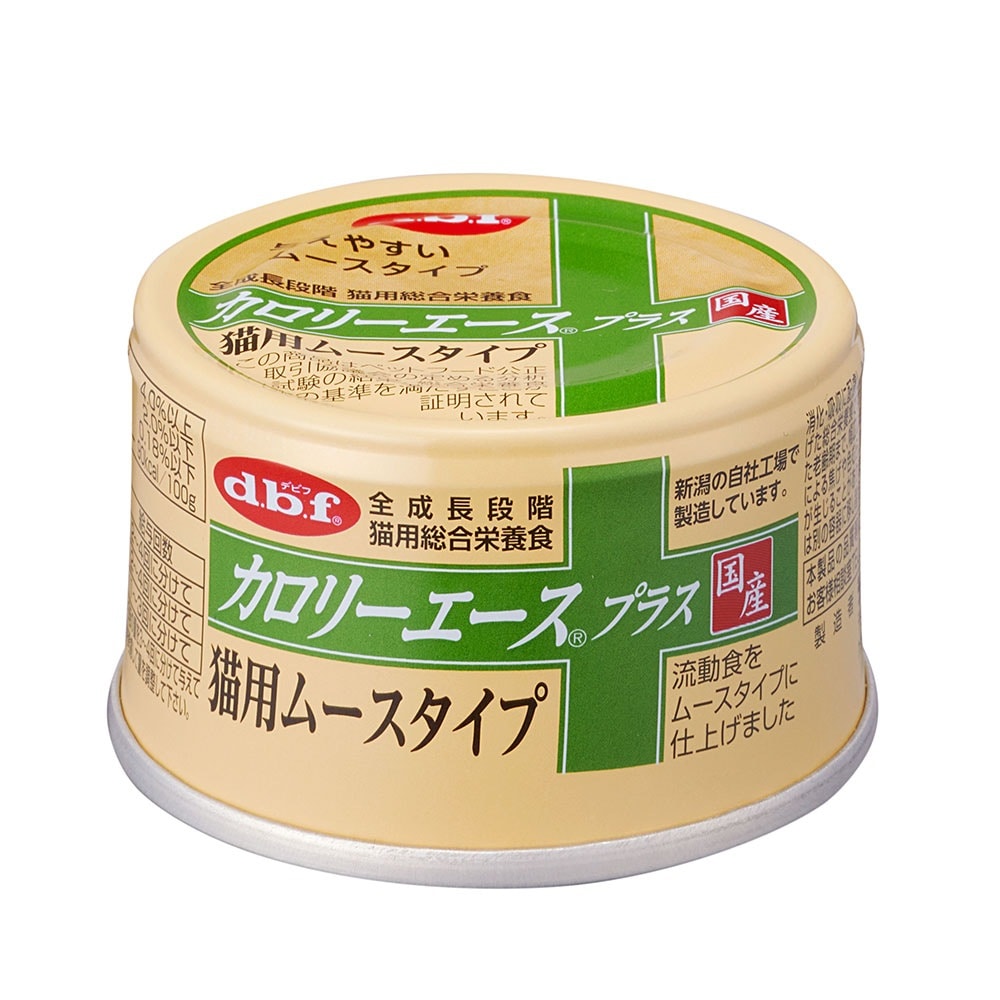 （まとめ買い）デビフペット カロリーエースプラス 猫用 ムースタイプ 85g 猫用フード [x24]