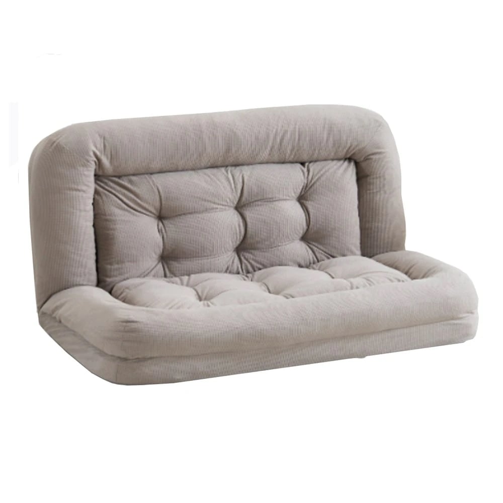 【国内即日発送】ソファーベッド 座椅子 ソファ 6段調整可能 3WAY 1人掛け　2人掛け シンプル 圧力分散 ベッド 折りたたみ フロアソファー 寝る 座る 可愛い外観 実用性 コンパクト　枕付き