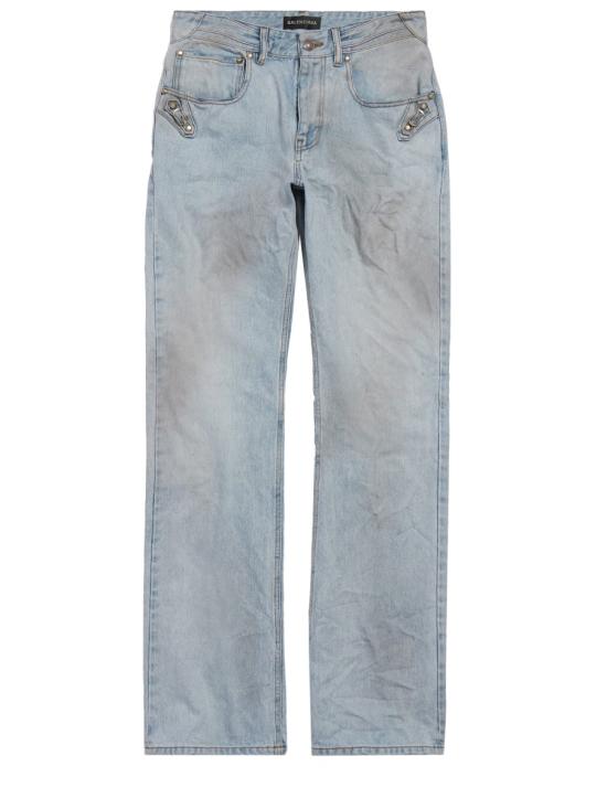 BALENCIAGA Women Denim Pants 849953 TTW744200 DENIM