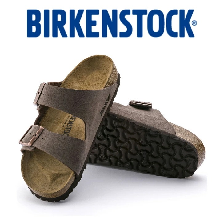 珍しい サンダル メンズ ビルケンシュトック アリゾナ Ariz BIRKENSTOCK ヌバック ブラウン サンダル  オプション2:EU41(26.5) - flaviogimenis.com.br