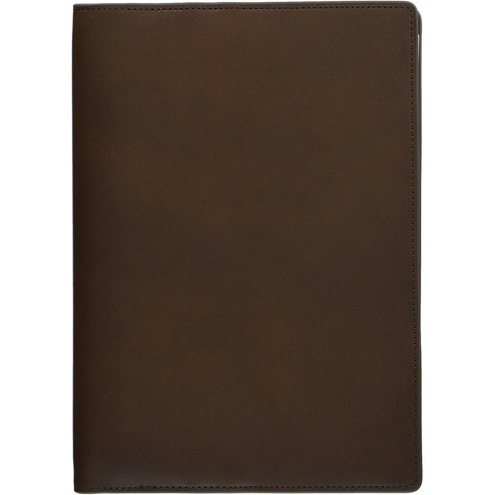 ダヴィンチ グランデ オールアースレザー システム手帳 A5スリム 15mm ダークブラウン JDA4052E