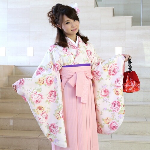 レンタルLIZ LISA（リズリサ）卒業式 袴 レンタル 女 袴セット 卒業式袴セット2尺袖着物＆袴 フルセットレンタル 安い ハカマ はかま rental