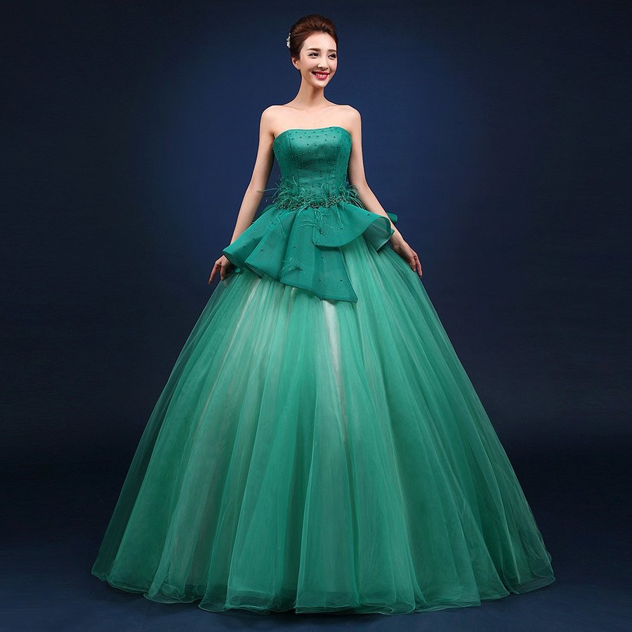 ロングドレス カラードレス 演奏会 安い コンサート パーティードレス 発表会 ウェディングカラード