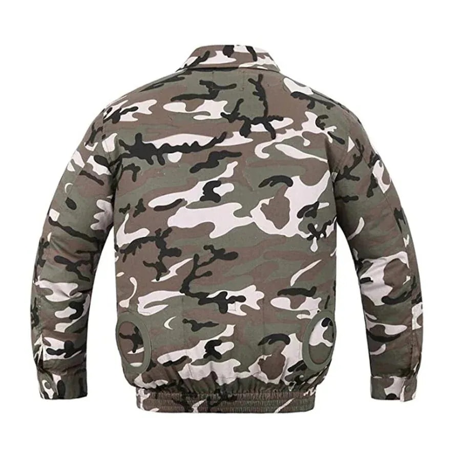 空調服 空調作業服 空調扇風服 ファン バッテリー セット 熱中症対策 長袖 ブルゾ30%までに制限