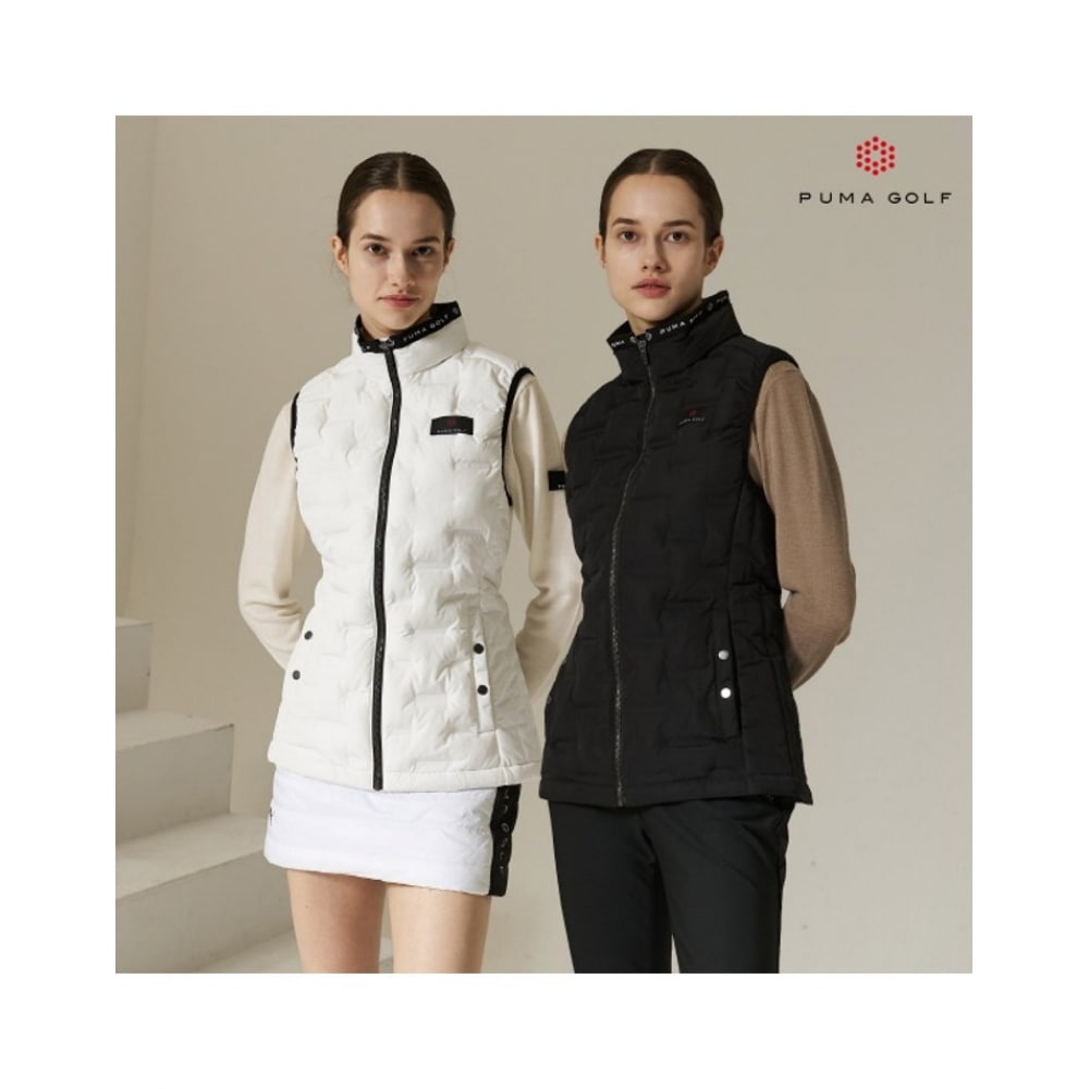 プーマゴルフ 24FW スウィングボールパッド入りベストレディース 2色選択 1