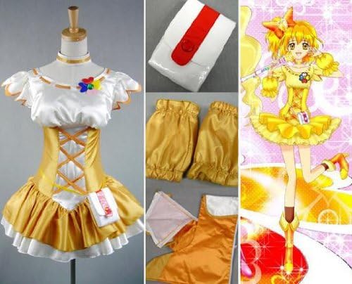 コスプレ衣装フレッシュプリキュア!山吹祈里 コスチュームコスプレ