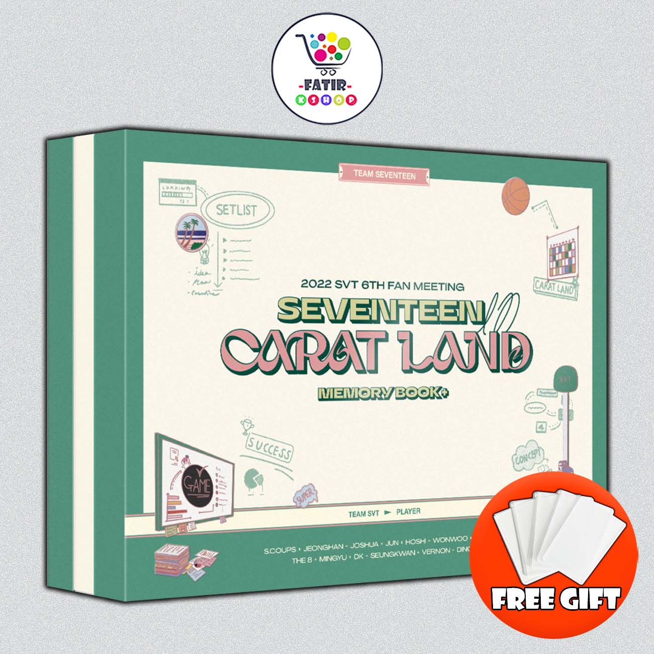 カラットランドDVD 6THファンミーティングメモリーブックSEVENTEEN FANMEETING