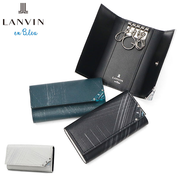 キーケース メンズ 革 ブランド レザー 本革 牛革 キー 鍵 軽量 おしゃれ 革小物 ケース 鍵入れ コンパクト スリム 薄い 大人 男性 30代 40代 プレゼント アクア 513621