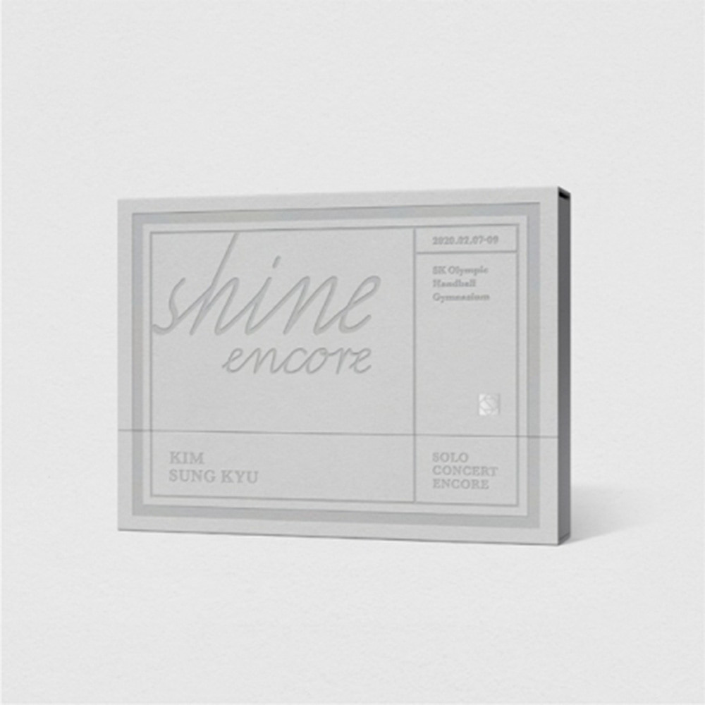 未開封DVD)(インフィニット)キムソンギュ - SHINE ENCORE (Solo Concert Encore 2DISC) 8,442円