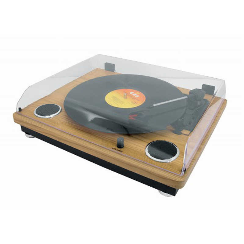 WINTECH　スピーカー搭載レコードプレーヤー [PC接続対応]　KRP-206S