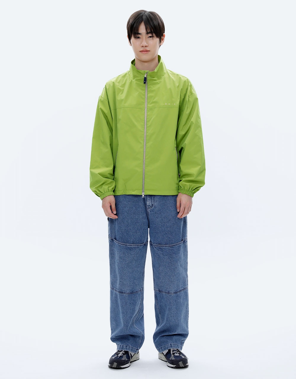 【MMLG】 WARM-UP JACKET : LIGHT GREEN