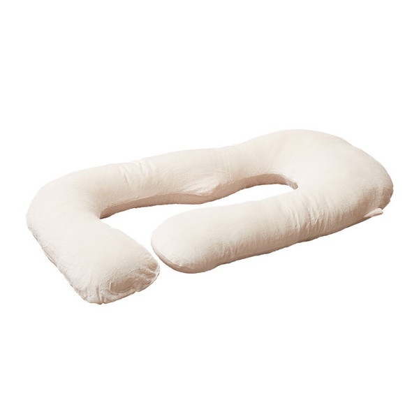 240634520 メレンゲタッチの抱き枕 G型 140×70 アイボリー メーカー直送