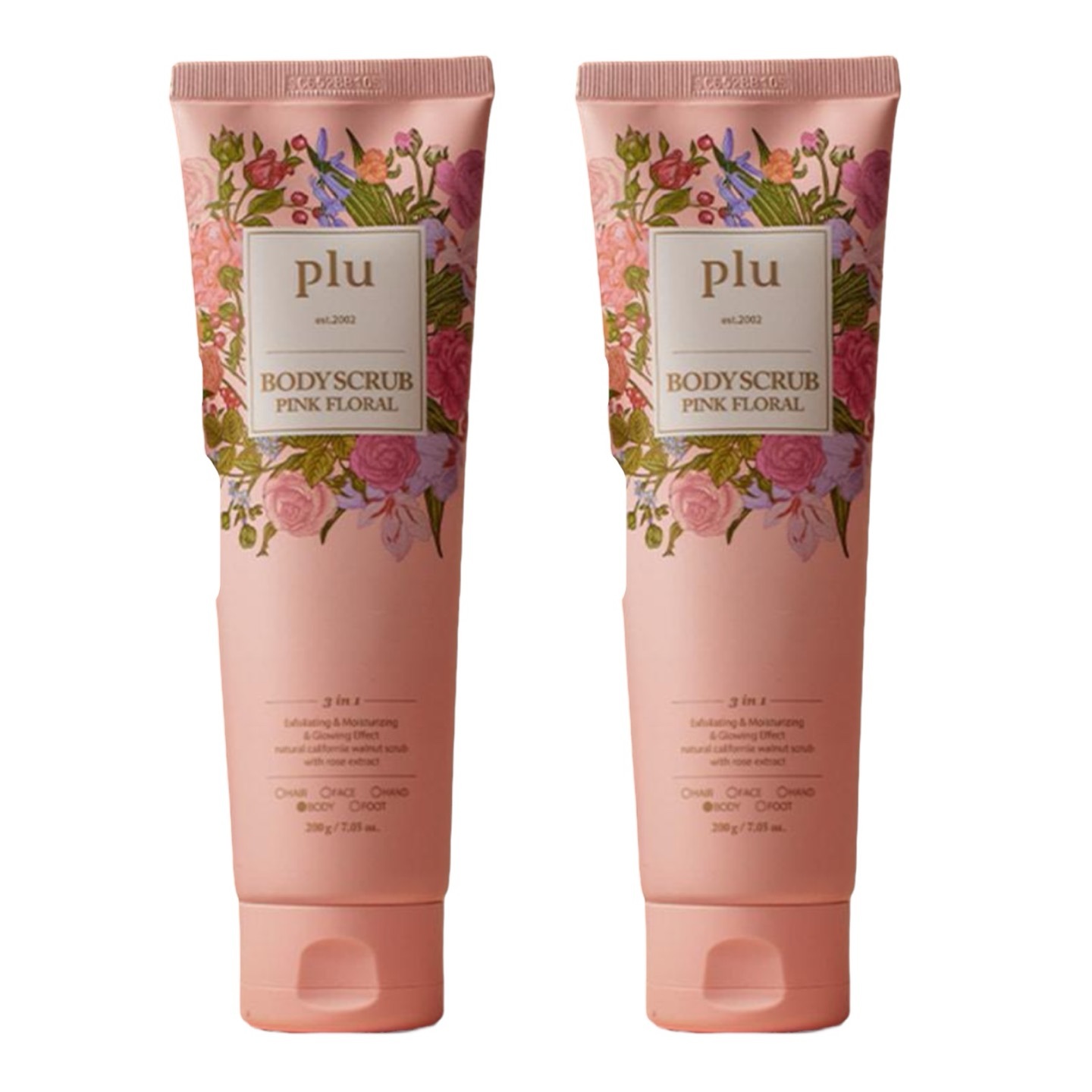 ボディスクラブ ピンクフローラル 200g*2