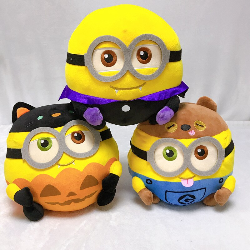 あすつく 日本の限定版ユニバーサルスタジオハロウィンミニオンズボブぬいぐるみ怪盗グルーボールボールピロー3 動物ぬいぐるみ Color ミニオンズ1本物の限定スパイク価格 Qualitygb Do