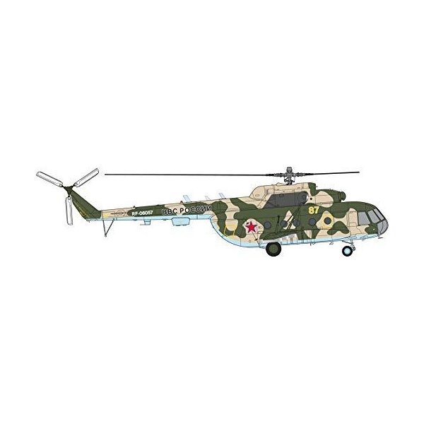 Herpa 580373 Russian Force One Thousand Eight MT Hip-339th Air Base， Torzhok-RF-06057/87 Yellow， Col