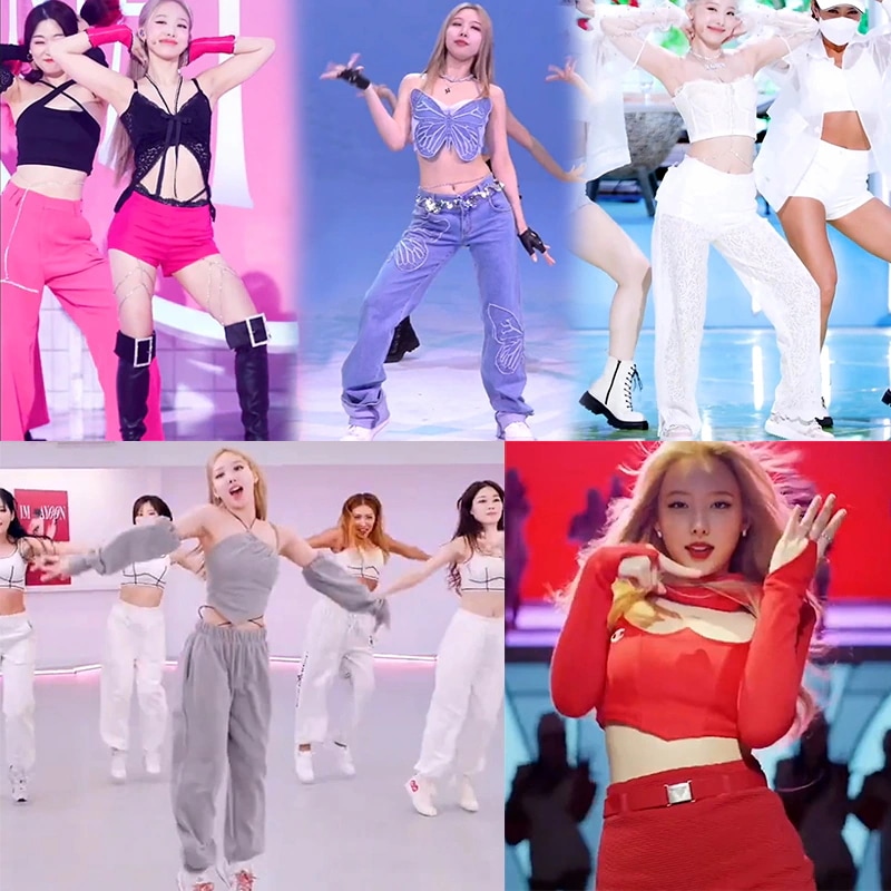 リン・ナヨンのポップステージでのダンスソロパフォーマンスとジャズパフォーマンスの直接ショット