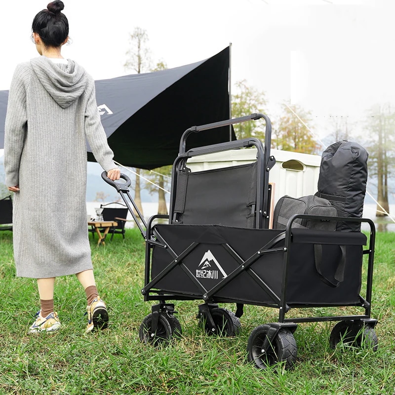キャリーカート ワンタッチ収束式 自立収納 耐荷重100kg コンパクト 150L大容量 折り畳み 頑丈 ショッピングカート 荷物 移動 キャンプカートハンドキャリー