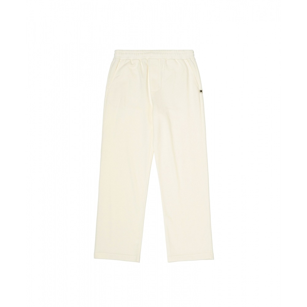 コダックレインボーロゴストレートパンツレディースアイボリー
