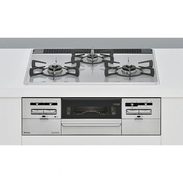 ビルトインガスコンロ プロパンガス用 3口 左右強火力タイプ 幅60cm RS31W36P49RVW-LP センス