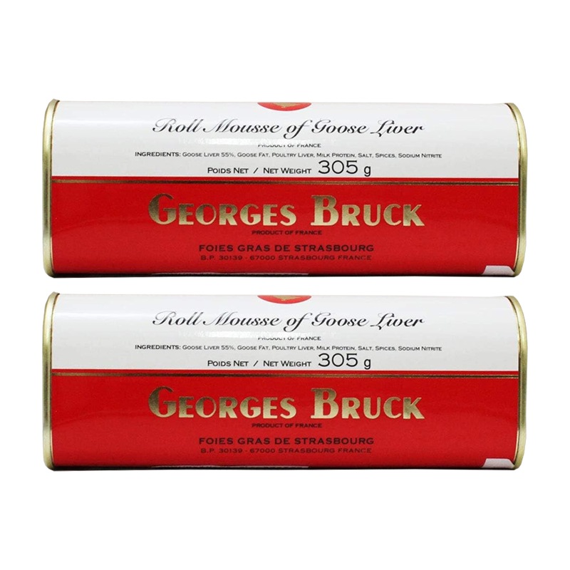 ムースフォアグラ 305g 缶 2個セット フランス産 高級 長期保存 おつまみ フレンチ