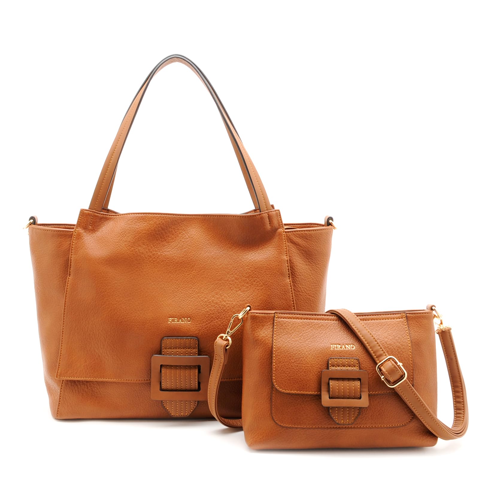 バックル付きトートバッグ＆ショルダーバッグセット 402398 レディース フィラノ 通勤 ビジネスバッグ 大きめトートバッグ 女優タイアップ雑誌掲載商品 2点セット商品 大きいサイズ
