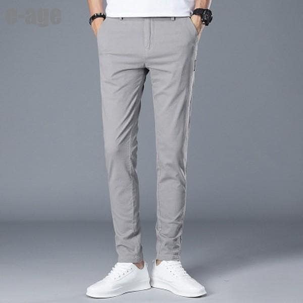 テーパードパンツ 紳士 男性用 通勤 スキニーパンツ 細身 メンズ FFスラックス ビジネス スリム美脚 2点立マイナス100 ストレッチ チノパン 九分丈