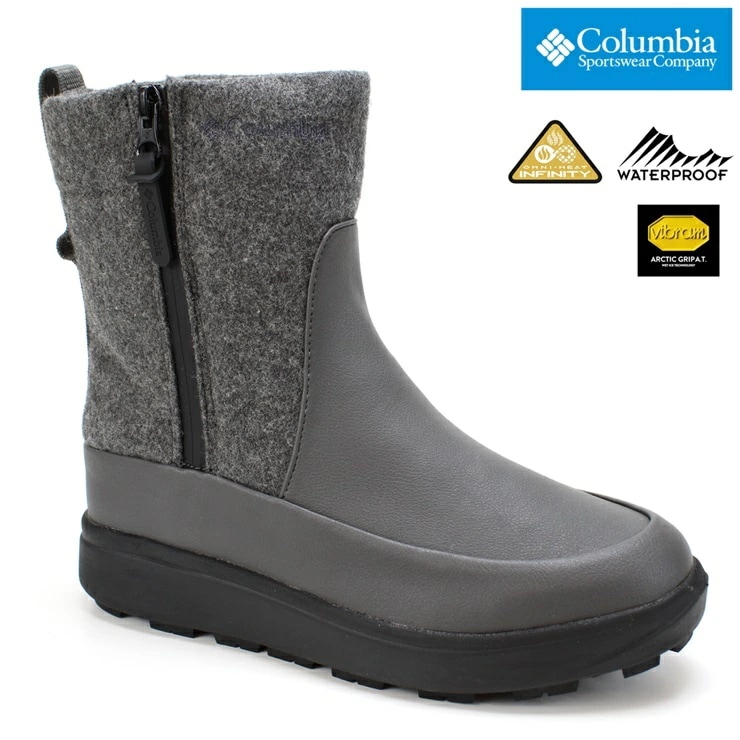 サップランド スリー ディーヴァ サイドジップ ウォータープルーフ オムニヒート YL9461-089 Dark Grey SAPLAND III DIVA SIDE-ZIP WP OHI