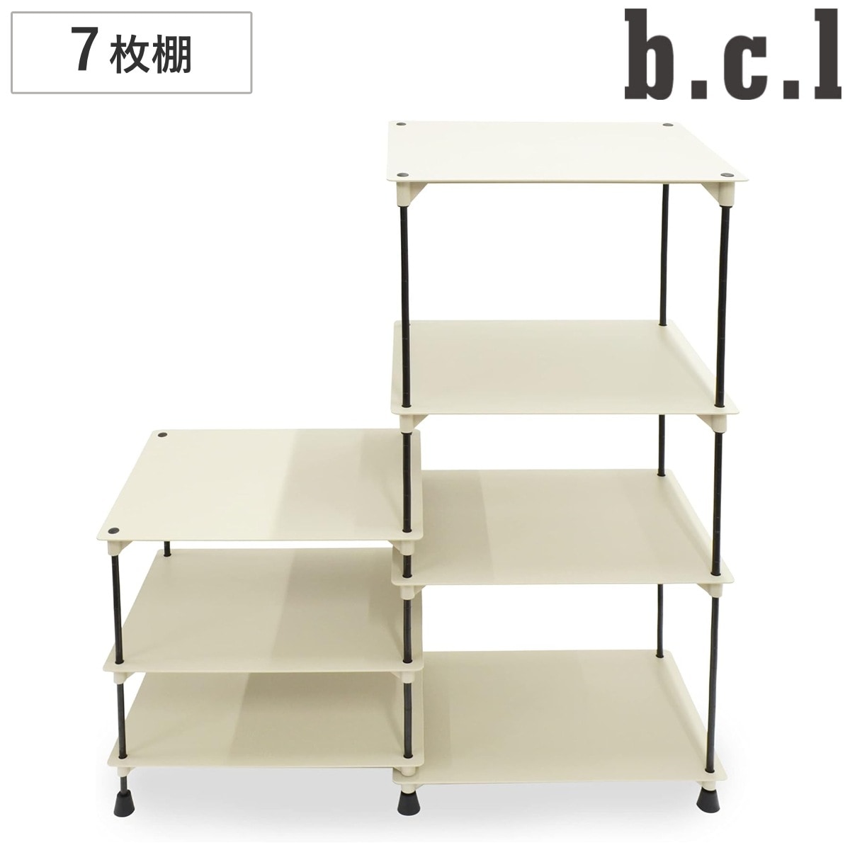 シューズラック bcl 7段 組み合わせ自由 スニーカー 収納 シューズボックス 靴箱 靴棚 下駄箱 靴収納 玄関 収納棚 組合せ 靴 ディスプレイ 見せる収納 コレクション 組み合わせ