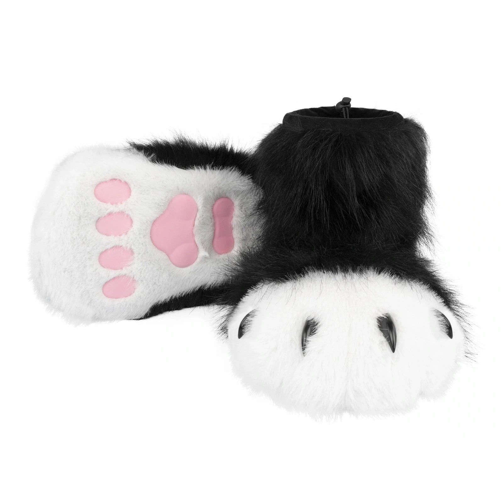 毛羽毛獣装fursuit福瑞獣足滴ゴム爪屋外cos完成品