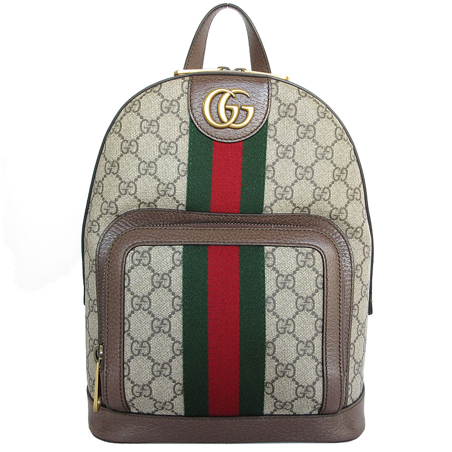グッチ GUCCI リュック GGマーモント GGスプリームキャンバス ブラウン ゴールド ユニセックス 547965 s0354a