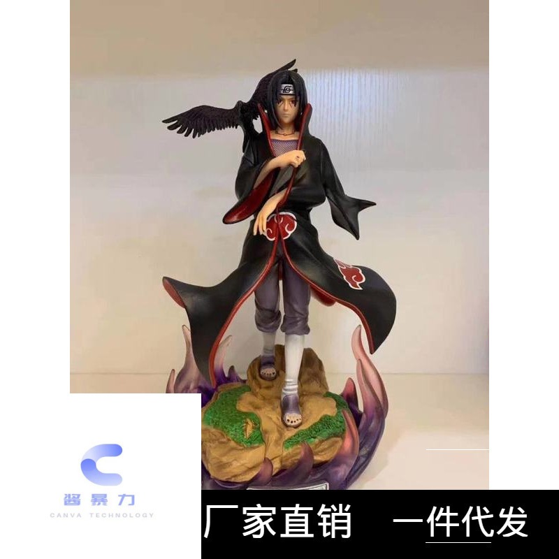 NARUTO -ナルト- 共鳴シリーズ GK 暁 うちはイタチ 1/7 スタチューモデル 箱入りフィギュア