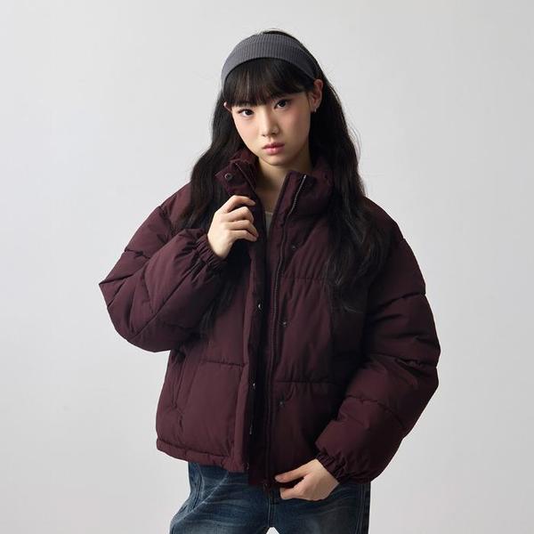 HC04 女性 フォレスト ショート キルティング ジャンパー 女性 フォレスト ショート キルティング ジャンパー_バーガンディ 1054 (S43204299)