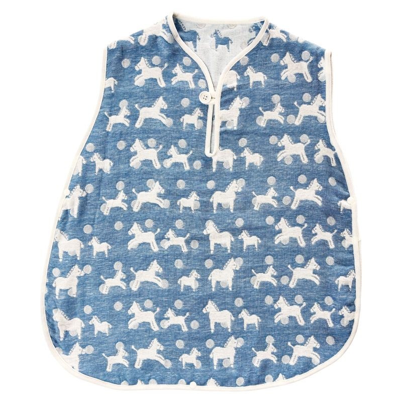 エレファントインファント フラッフィーガーゼ スリーパー ブルー ELFN-450BL