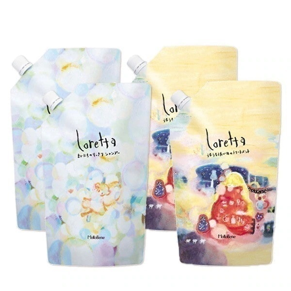 シャンプー 500mL 2個 + トリートメント 400g 2個 詰め替え セット