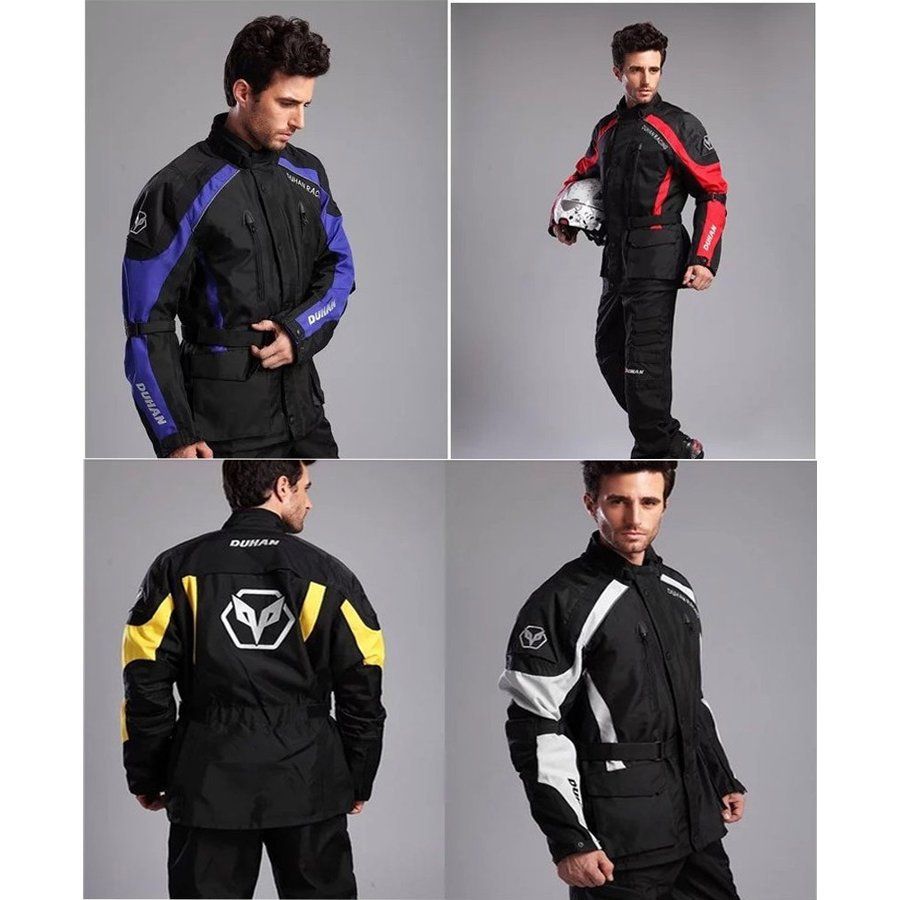DUHANバイクジャケット オールシーズ レーシング ライディングジャケット ナイロンジャケット バ